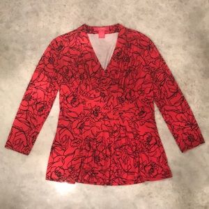 Catherine Catherine Malandrino Inverted Pleat Top